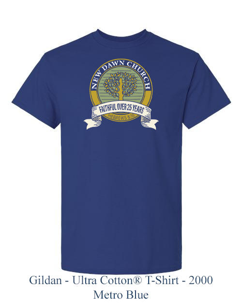 New Dawn Church: 25-Year Celebration Shirt