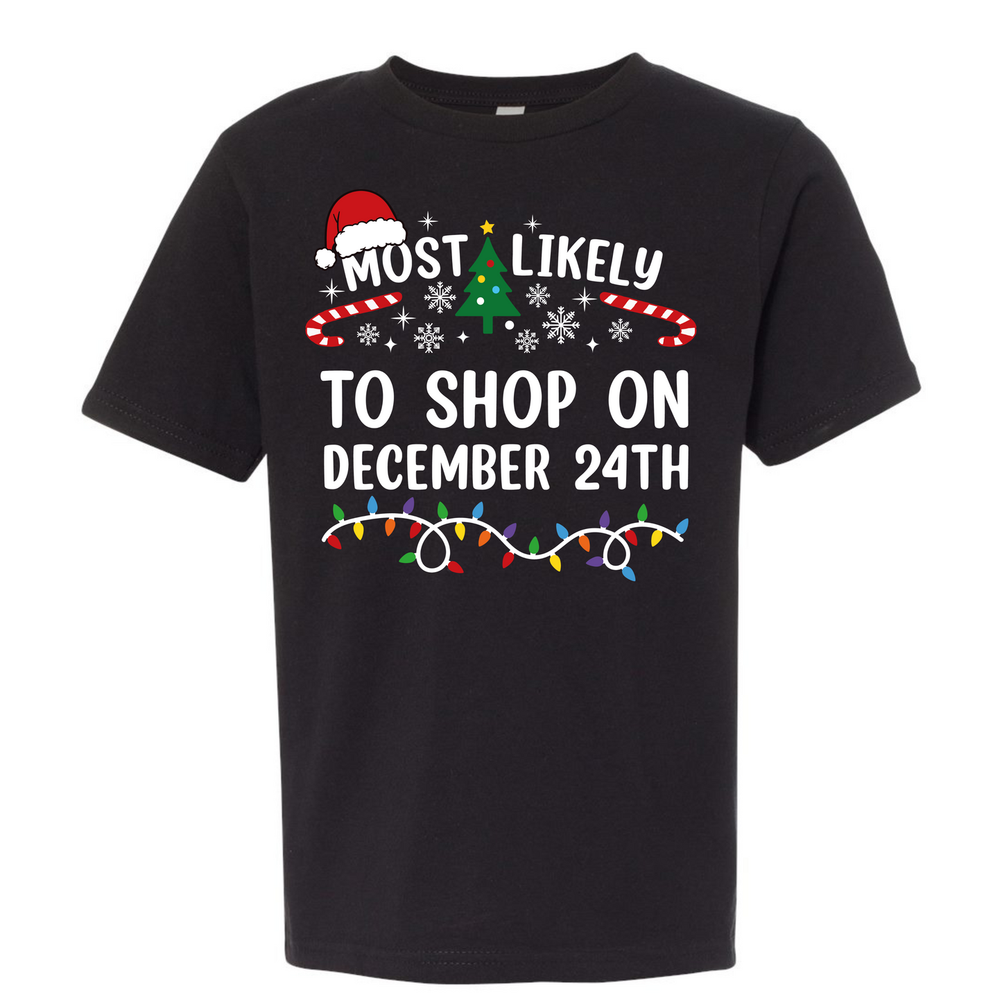 Most likely to shop on December 24th