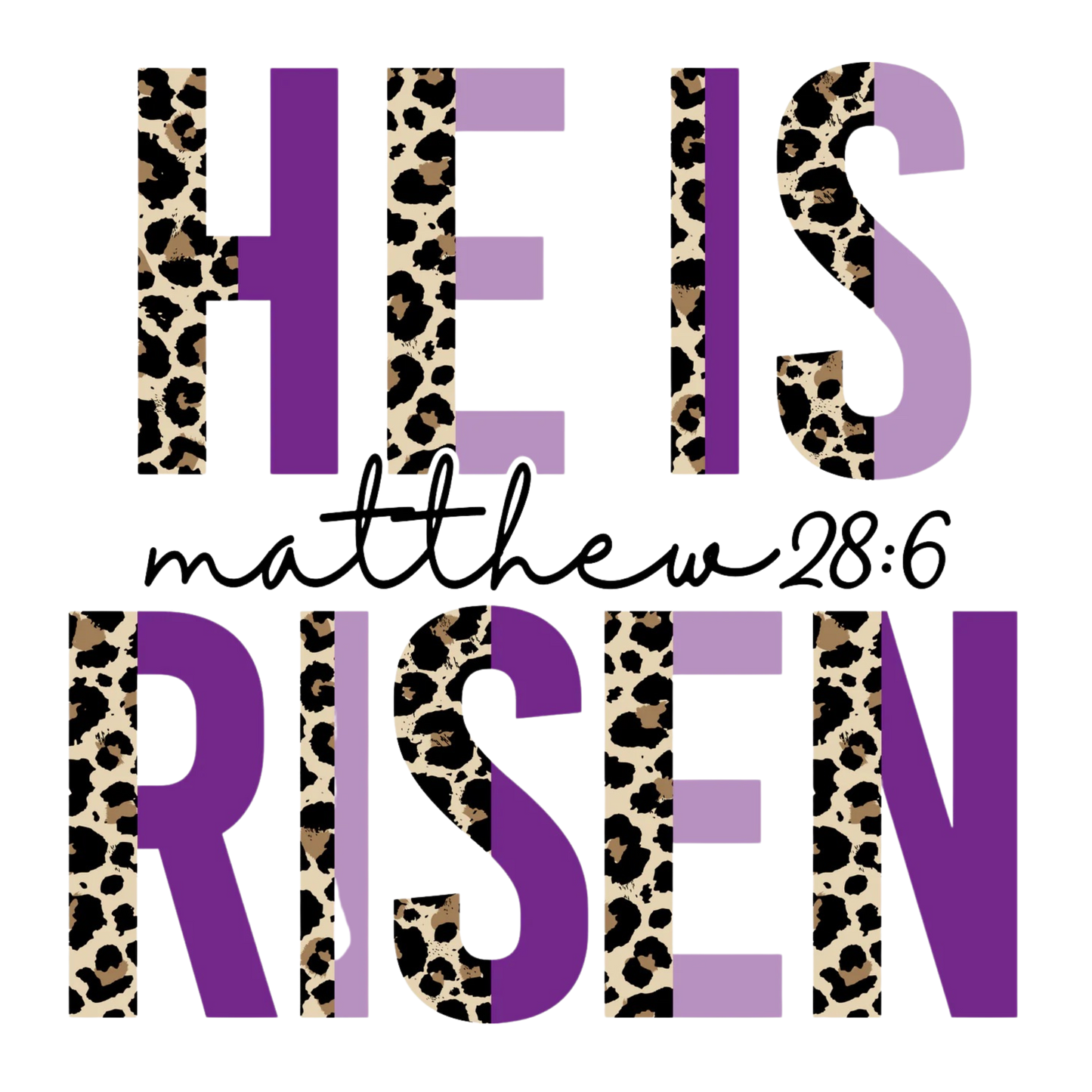 He is Risen Purple