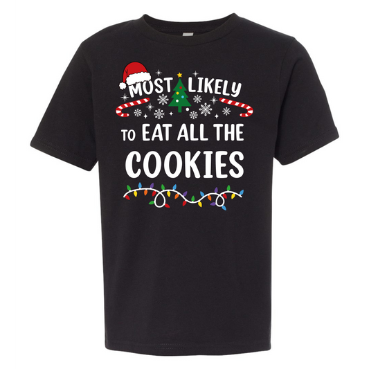Most likely to eat all the cookies