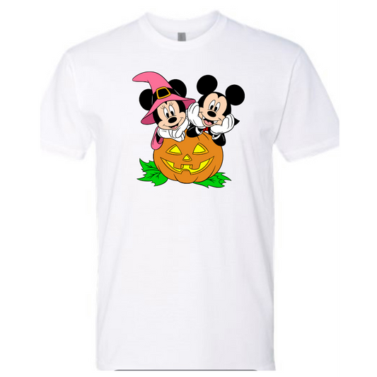 Mickey Minnie Pumpkin