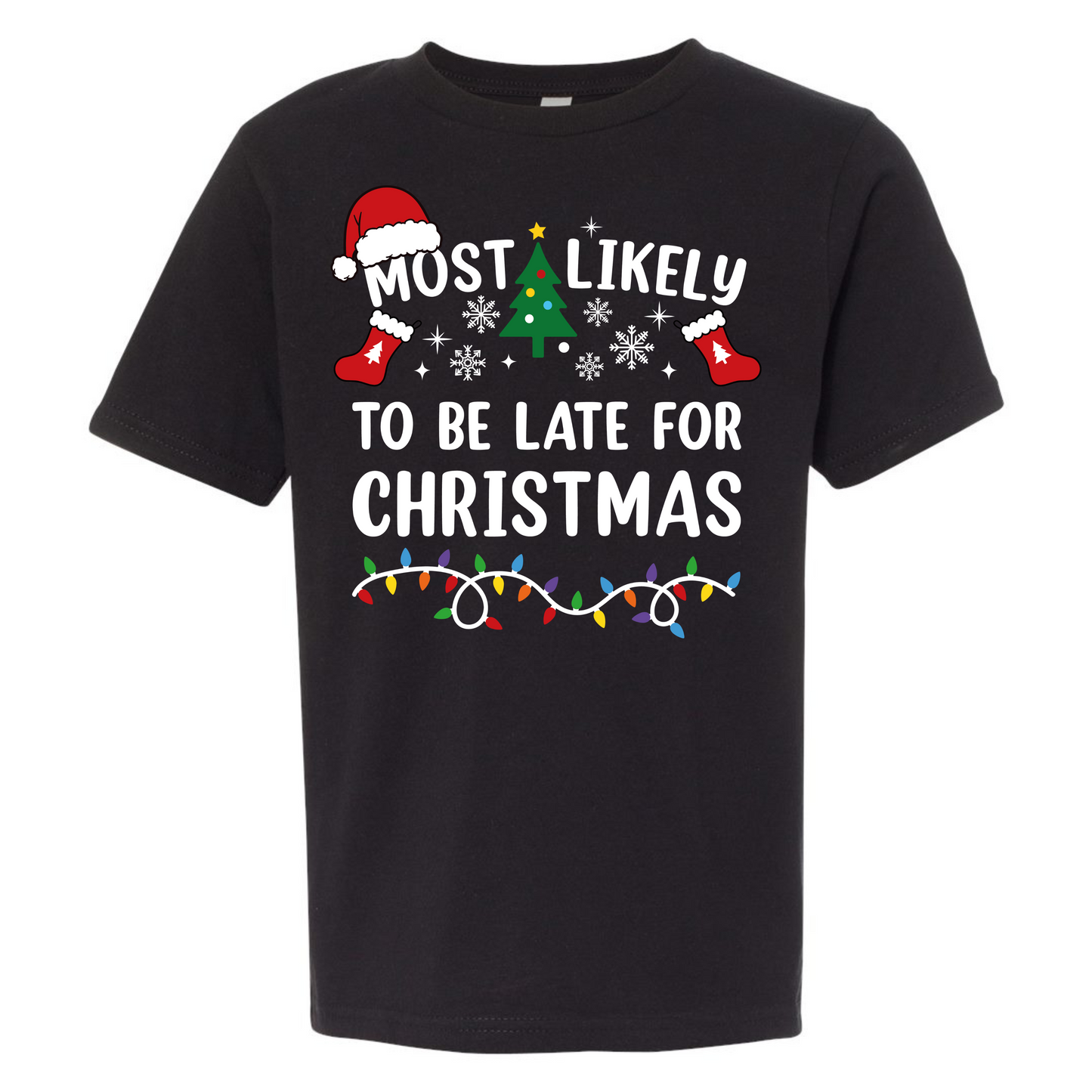 Most likely to be late for Christmas