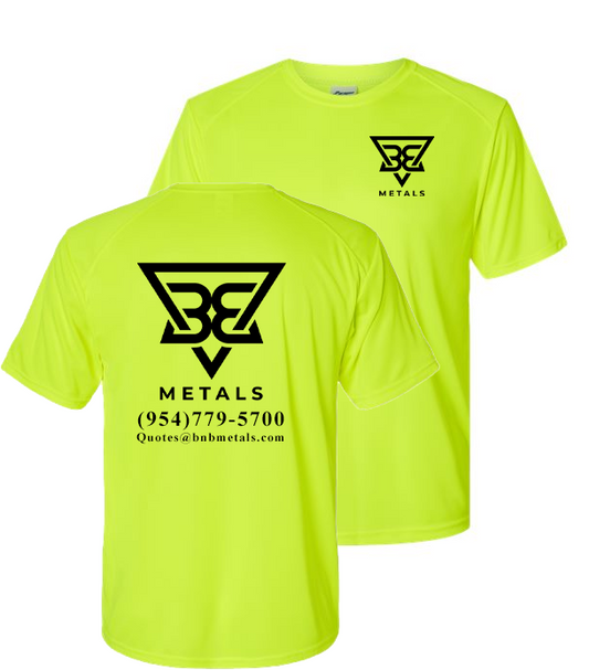 AAW: BNB High Vis Shirt with contact information