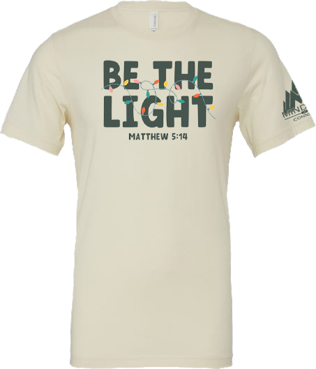 Be The Light Christmas Tee