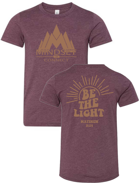 Mindset Mountains Be The Light Shirt