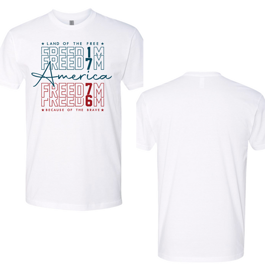 Fourth of July America 1776