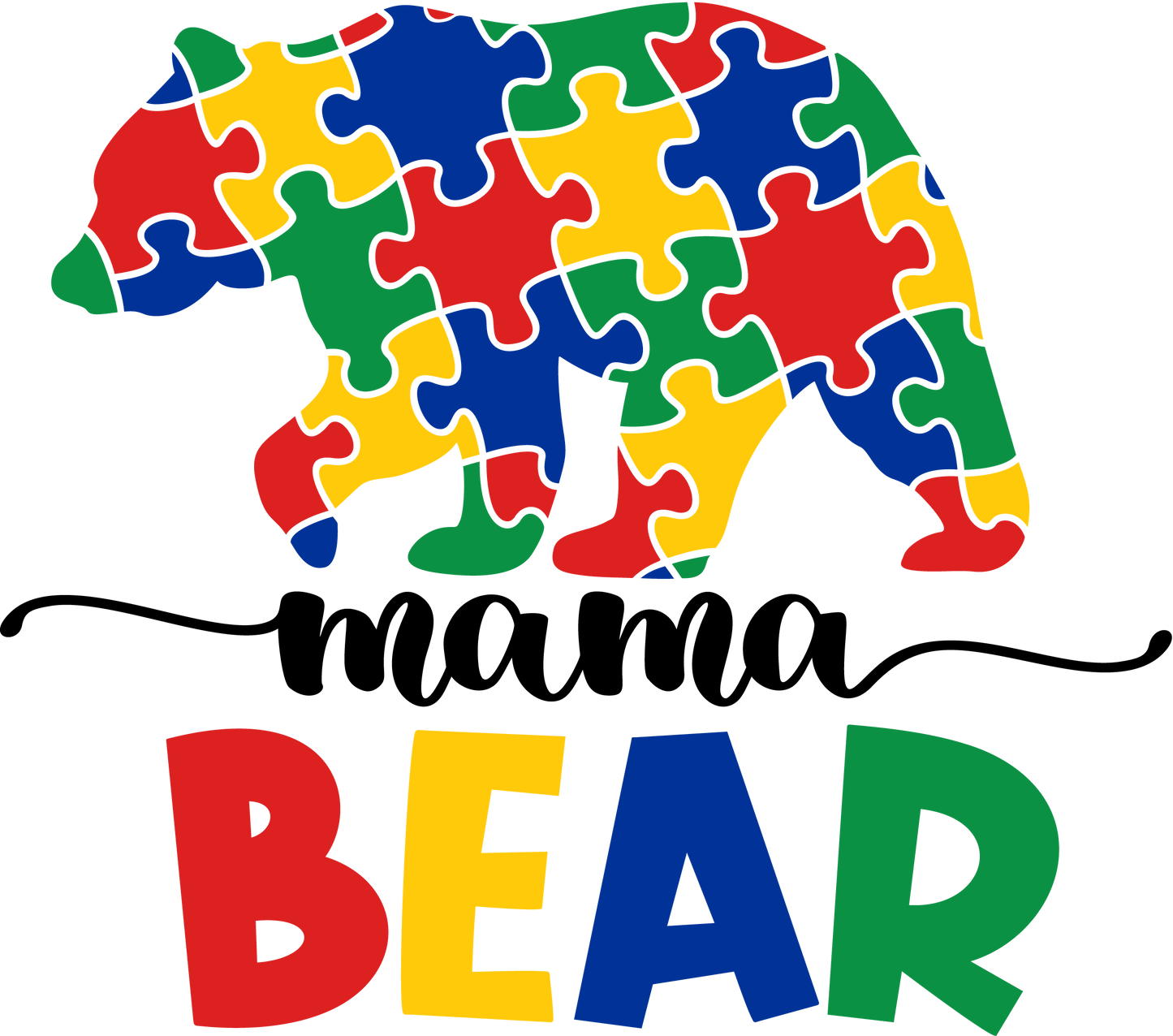 Autism Mama Bear